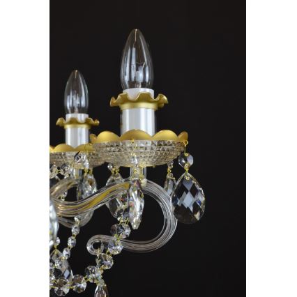 Wranovsky JWZ148062100 - Crystal chandelier on a chain DIAMANT 6xE14/40W/230V