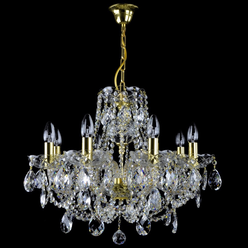 Wranovsky JWZ151082130 - Crystal chandelier on a chain CLASSE 8xE14/40W/230V