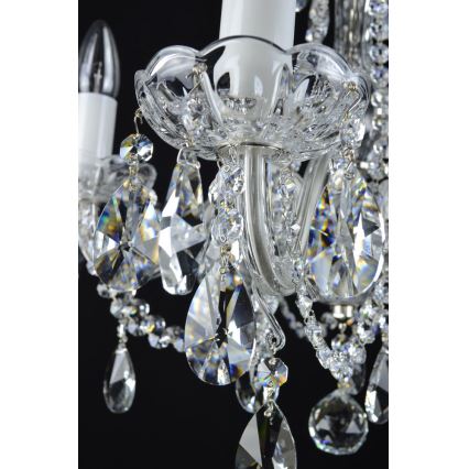 Wranovsky JWZ153052101 - Crystal chandelier on a chain OLIVE 5xE14/40W/230V