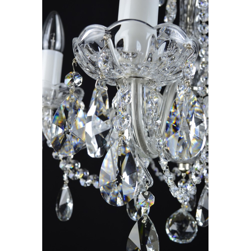 Wranovsky JWZ153052101 - Crystal chandelier on a chain OLIVE 5xE14/40W/230V