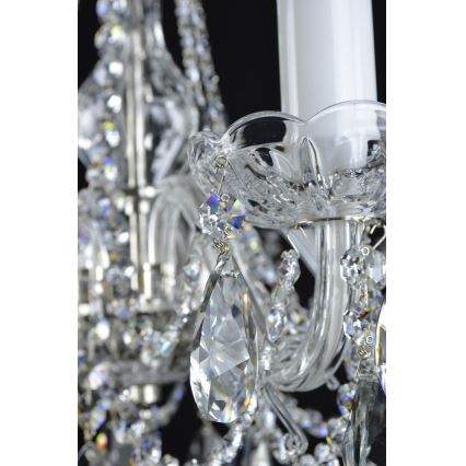 Wranovsky JWZ153052101 - Crystal chandelier on a chain OLIVE 5xE14/40W/230V