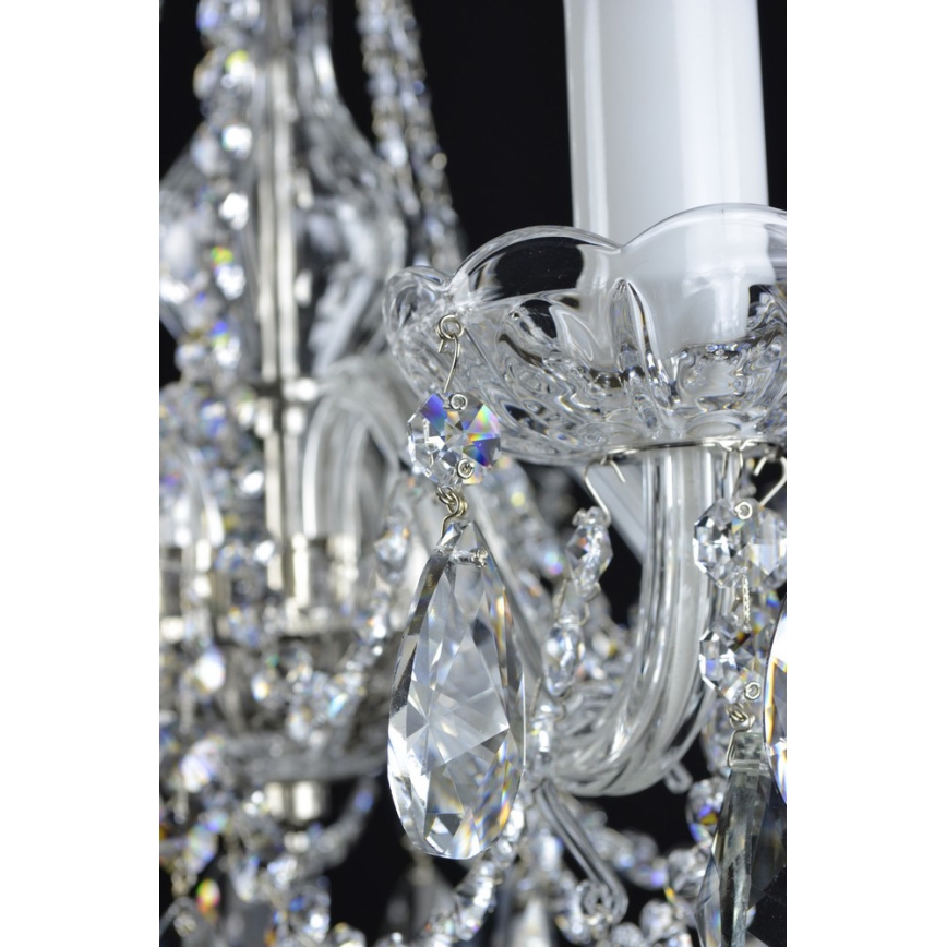 Wranovsky JWZ153052101 - Crystal chandelier on a chain OLIVE 5xE14/40W/230V