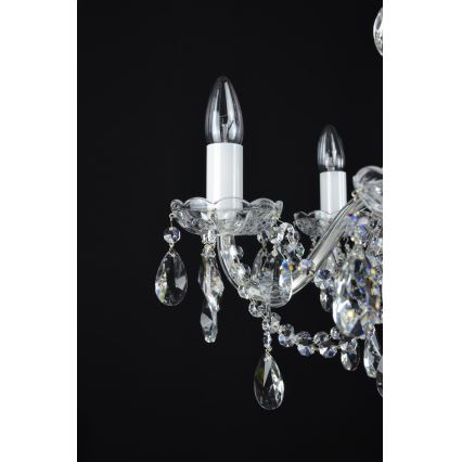 Wranovsky JWZ153052101 - Crystal chandelier on a chain OLIVE 5xE14/40W/230V