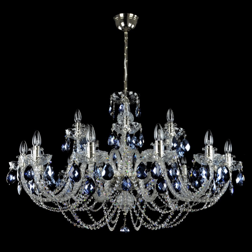 Wranovsky JWZ166182231 - Crystal chandelier on a chain OCEAN 18xE14/40W/230V