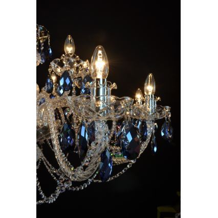 Wranovsky JWZ166182231 - Crystal chandelier on a chain OCEAN 18xE14/40W/230V
