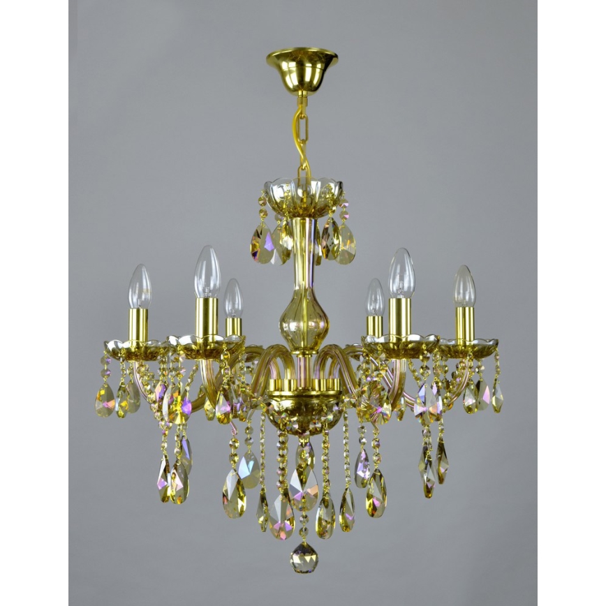 Wranovsky JWZ167061100 - Crystal chandelier on a chain CLARIT 6xE14/40W/230V