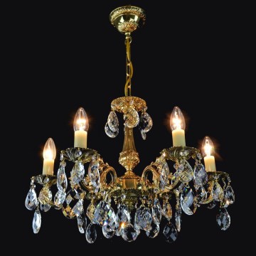 Wranovsky JWZ207061100 - Crystal chandelier on a chain DRACO 6xE14/40W/230V