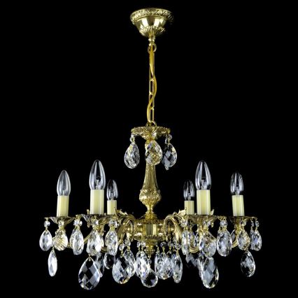 Wranovsky JWZ207061100 - Crystal chandelier on a chain DRACO 6xE14/40W/230V