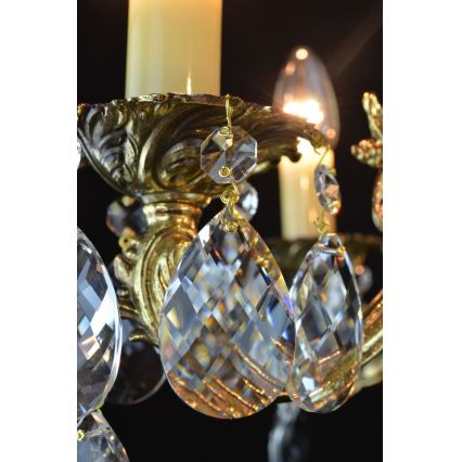 Wranovsky JWZ207061100 - Crystal chandelier on a chain DRACO 6xE14/40W/230V
