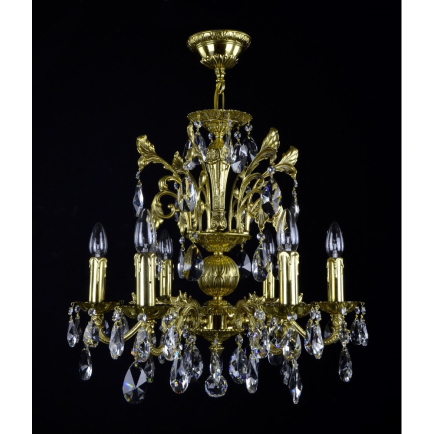 Wranovsky JWZ210061100 - Crystal chandelier on a chain ARIES 6xE14/40W/230V