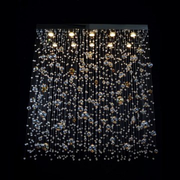 Wranovsky JWZ610100101 - Crystal surface-mounted chandelier ORBIS 10xGU10/40W/230V
