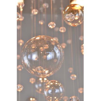 Wranovsky JWZ610100101 - Attached crystal chandelier ORBIS 10xGU10/40W/230V