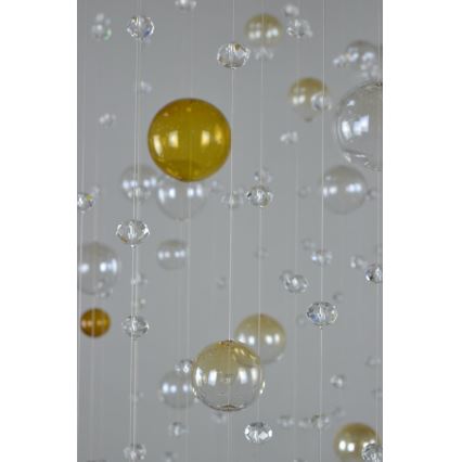Wranovsky JWZ610100101 - Attached crystal chandelier ORBIS 10xGU10/40W/230V