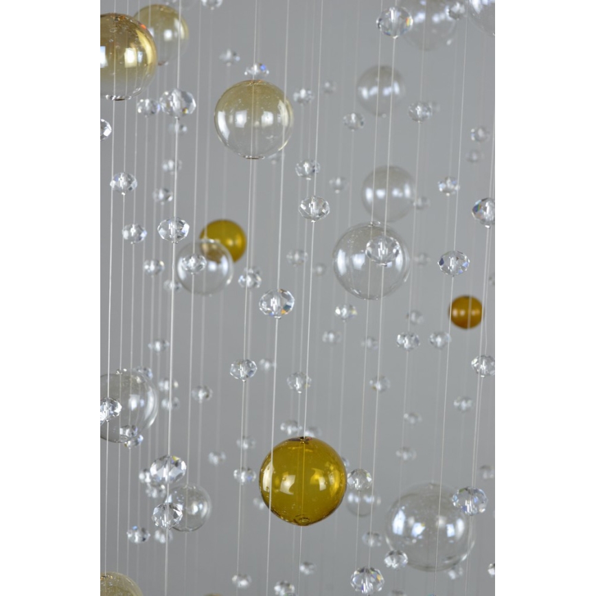 Wranovsky JWZ610100101 - Attached crystal chandelier ORBIS 10xGU10/40W/230V
