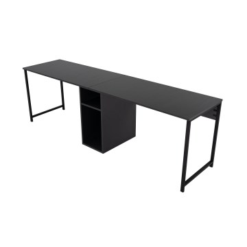 Writing desk CLARO 240x60 cm anthracite/black