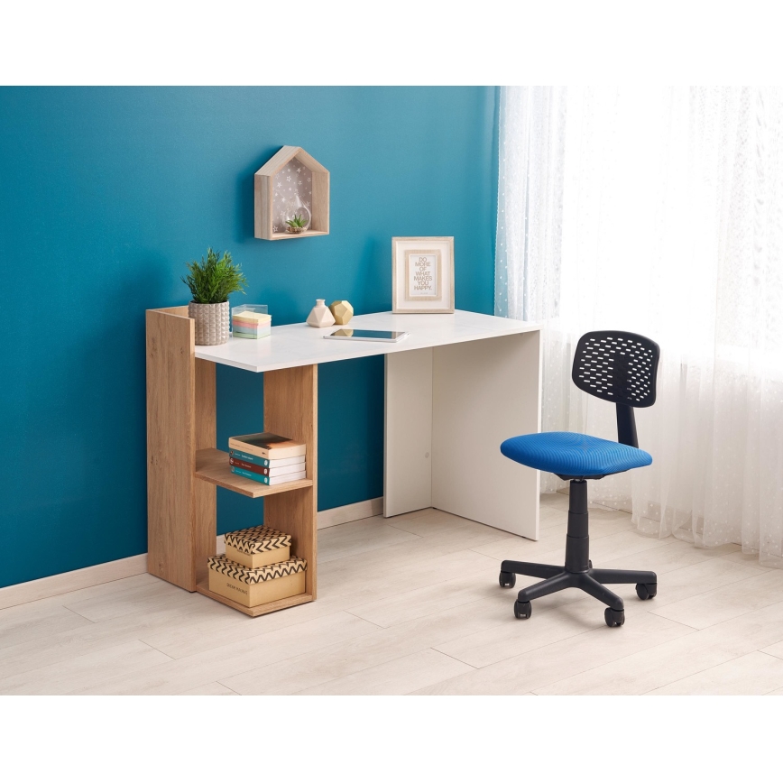 Writing desk COZYRA oak/white