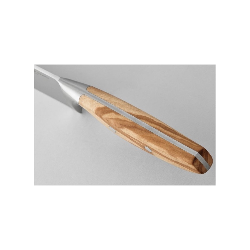 Wüsthof - Kitchen bread knife AMICI 14 cm olive wood