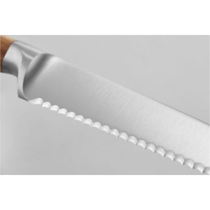 Wüsthof - Kitchen bread knife AMICI 14 cm olive wood