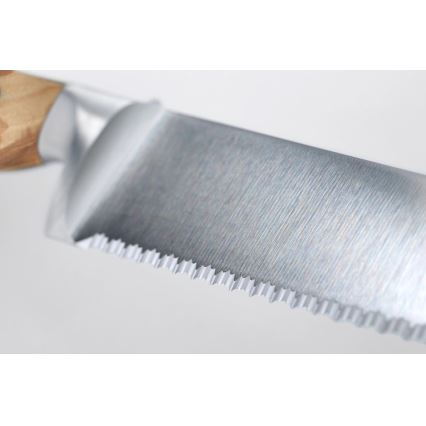 Wüsthof - Kitchen bread knife AMICI 23 cm olive wood