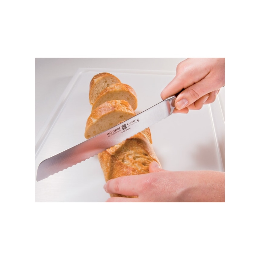 Wüsthof - Kitchen bread knife CLASSIC 20 cm black
