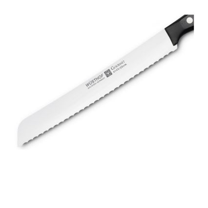 Wüsthof - Kitchen bread knife GOURMET 20 cm black