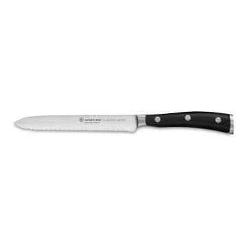 Wüsthof - Kitchen knife CLASSIC IKON 14 cm black