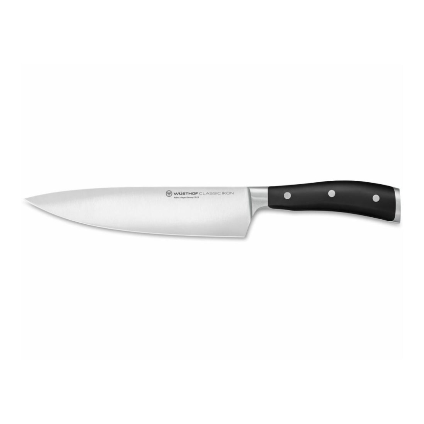 Wüsthof - Kitchen knife CLASSIC IKON 20 cm black
