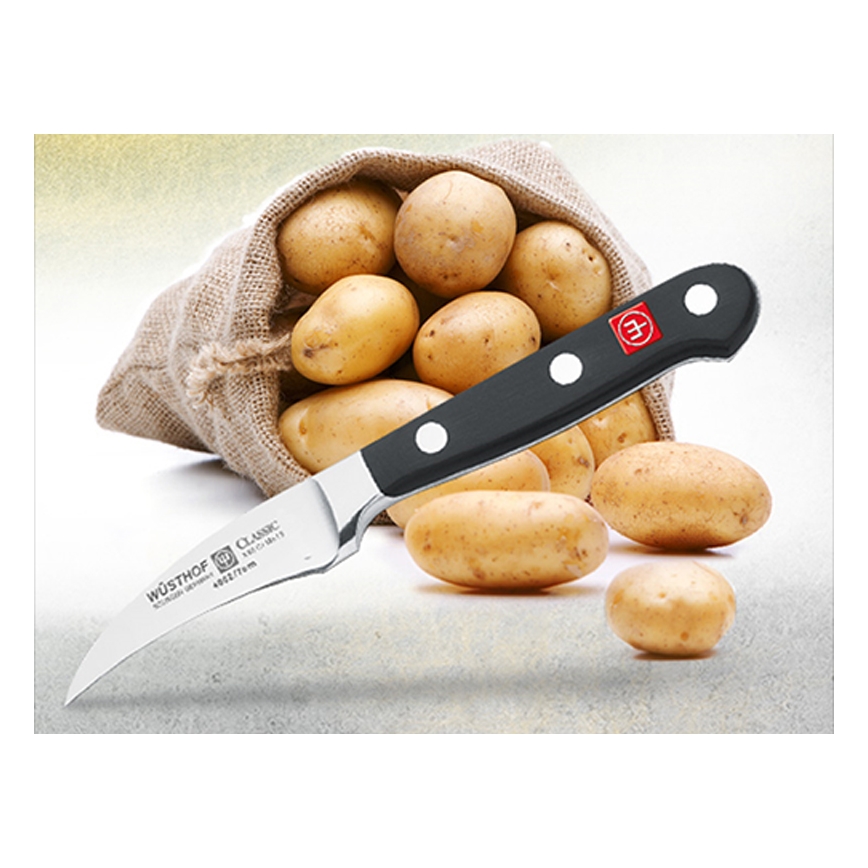 Wüsthof - Kitchen knife for peeling CLASSIC 7 cm black
