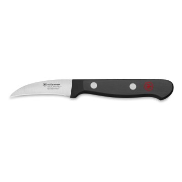 Wüsthof - Kitchen knife for peeling GOURMET 6 cm black