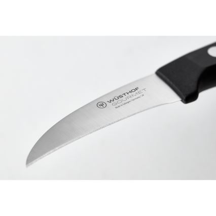 Wüsthof - Kitchen knife for peeling GOURMET 6 cm black