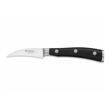 Wüsthof - Kitchen knife for vegetables CLASSIC IKON 7 cm black