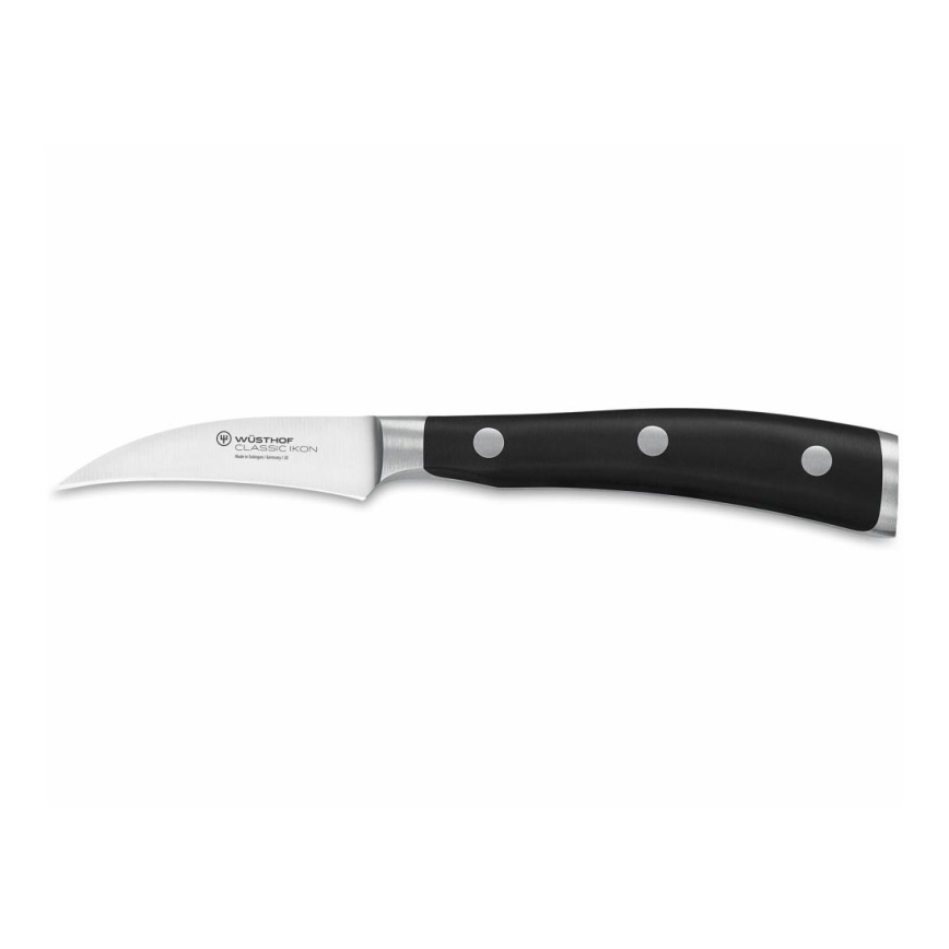 Wüsthof - Kitchen knife for vegetables CLASSIC IKON 7 cm black