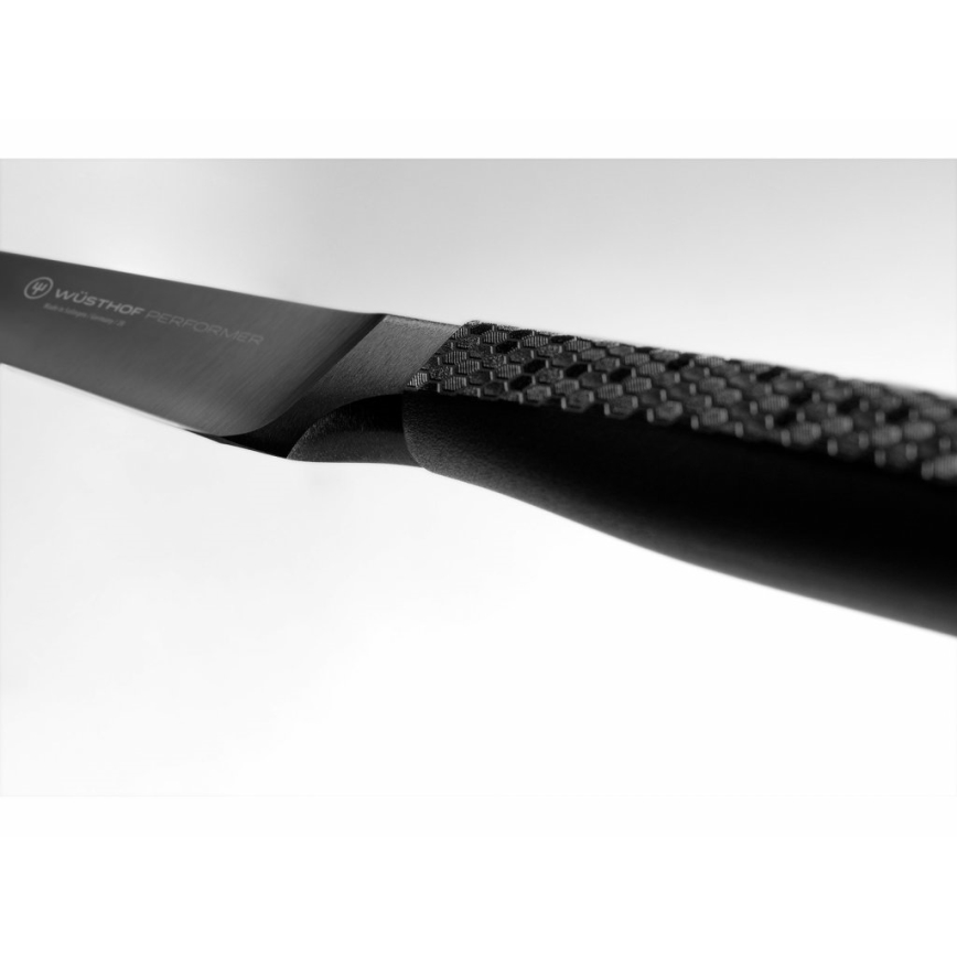 Wüsthof - Kitchen knife for vegetables PERFORMER 9 cm black