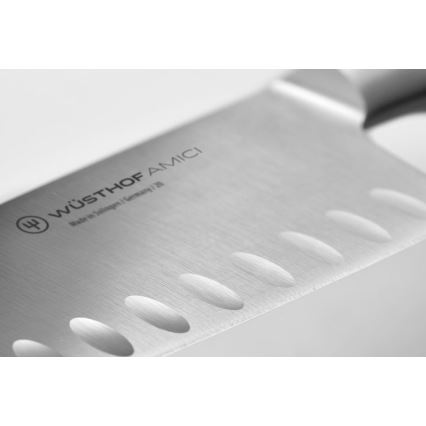 Wüsthof - Kitchen knife santoku AMICI 17 cm olive wood