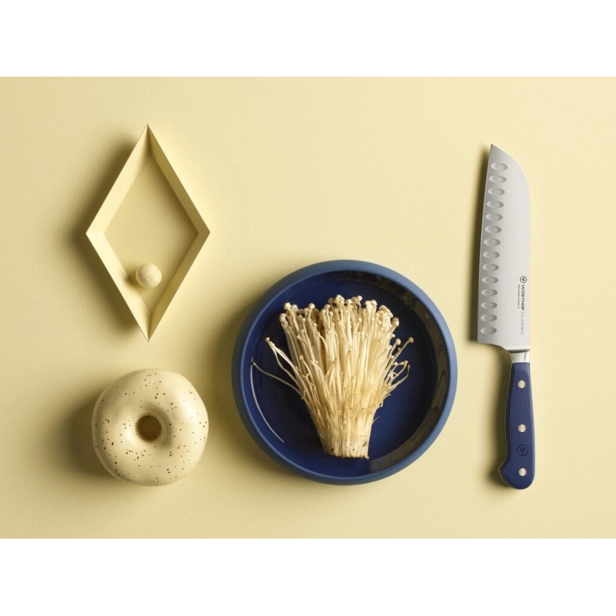 Wüsthof - Kitchen knife santoku CLASSIC COLOUR 17 cm blue