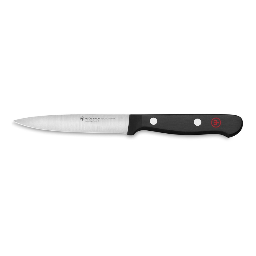 Wüsthof - Kitchen paring knife GOURMET 10 cm black