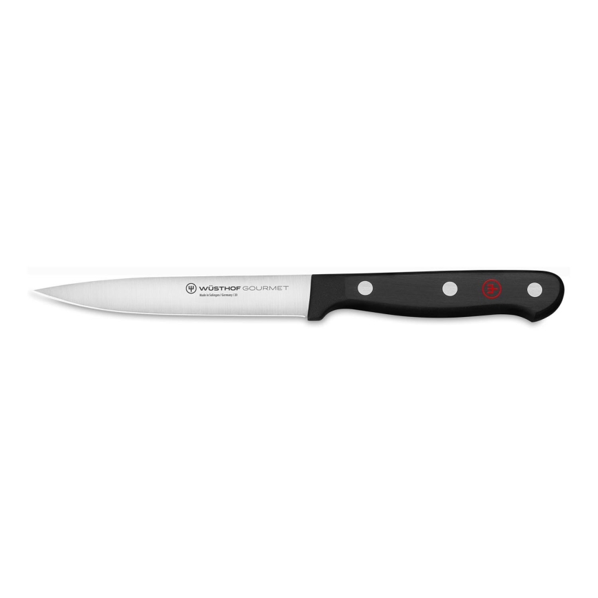 Wüsthof - Kitchen paring knife GOURMET 12 cm black