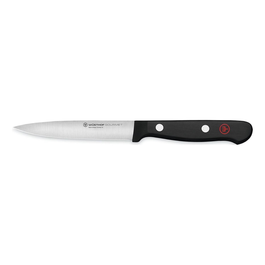Wüsthof - Kitchen vegetable knife GOURMET 10 cm black