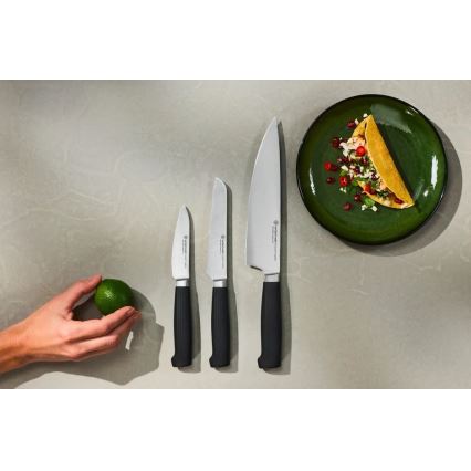 Wüsthof - PARTNER 3-piece Kitchen Knife Set in Black