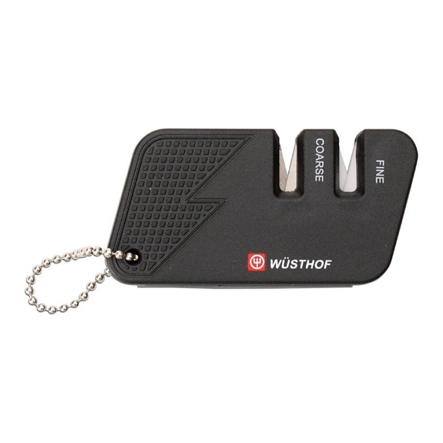 Wüsthof - Pocket knife sharpener black