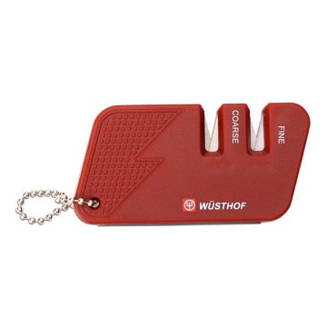 Wüsthof - Pocket knife sharpener red