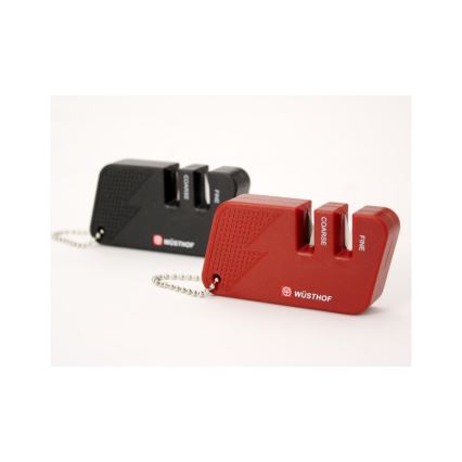 Wüsthof - Pocket knife sharpener red