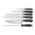 Wüsthof - Set of kitchen knives CLASSIC 6 pcs black