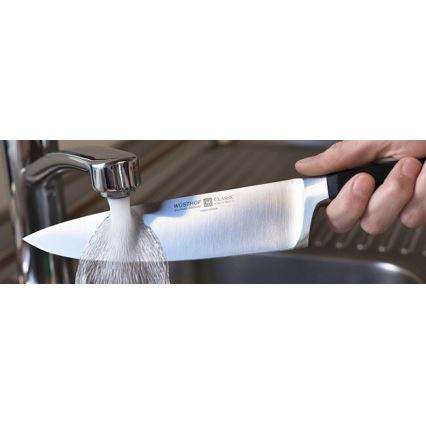 Wüsthof - Set of kitchen knives CLASSIC IKON 3 pcs black