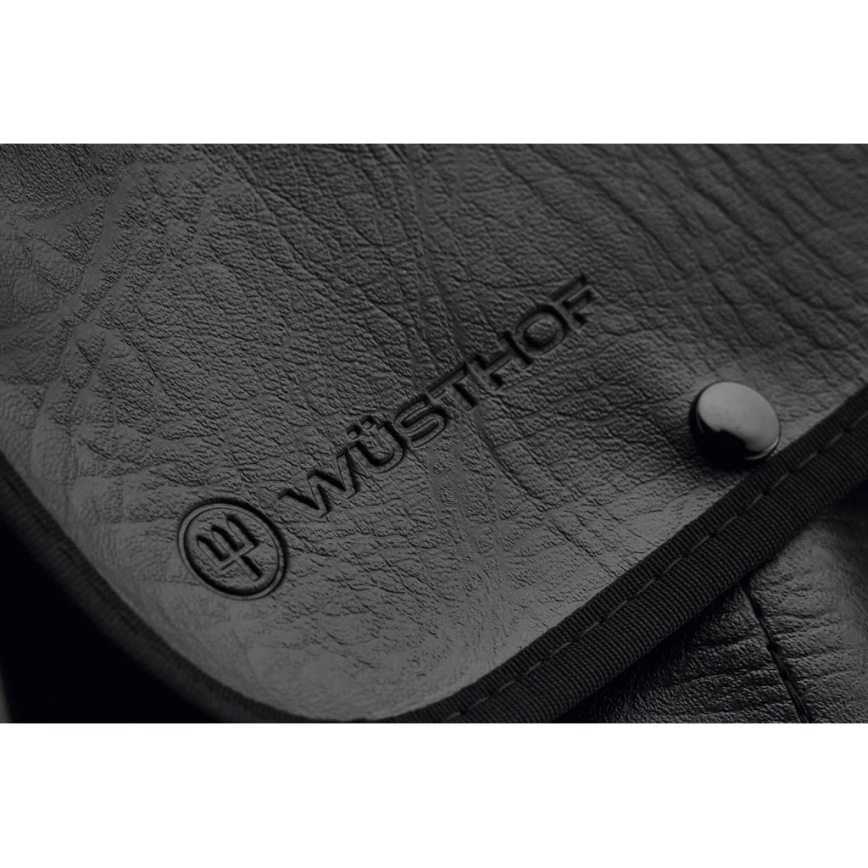 Wüsthof - Set of kitchen knives GOURMET 6 pcs black