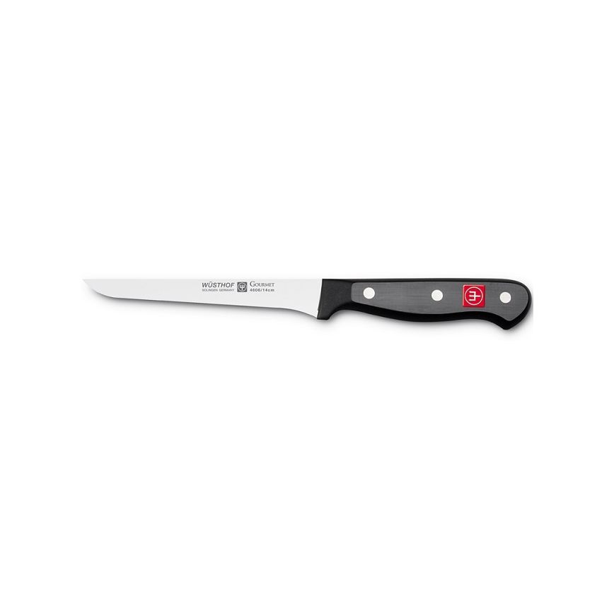 Wüsthof - Set of kitchen knives GOURMET 6 pcs black
