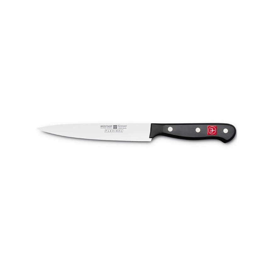 Wüsthof - Set of kitchen knives GOURMET 6 pcs black