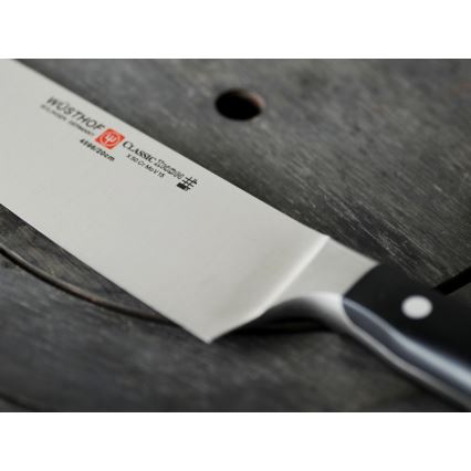 Wüsthof - Set of kitchen knives in a stand CLASSIC IKON 7 pcs ash/black