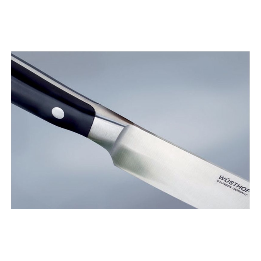 Wüsthof - Set of kitchen knives in a stand CLASSIC IKON 7 pcs ash/black