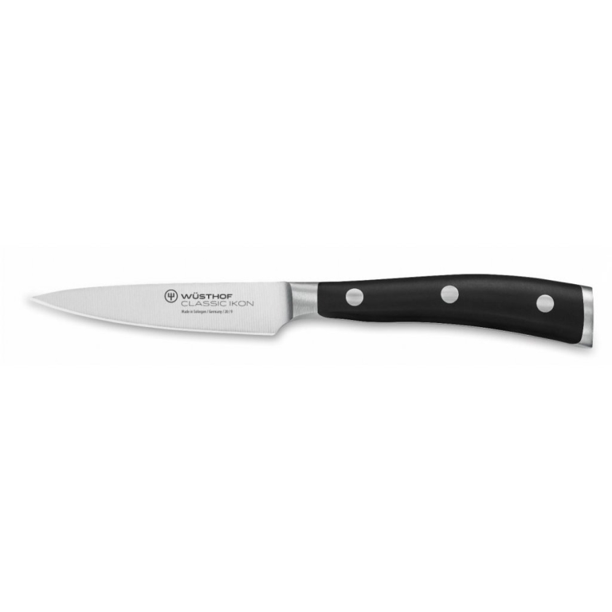 Wüsthof - Set of kitchen knives in a stand CLASSIC IKON 7 pcs ash/black